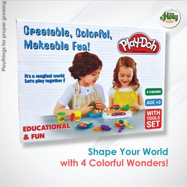 4 Color Play-Doh