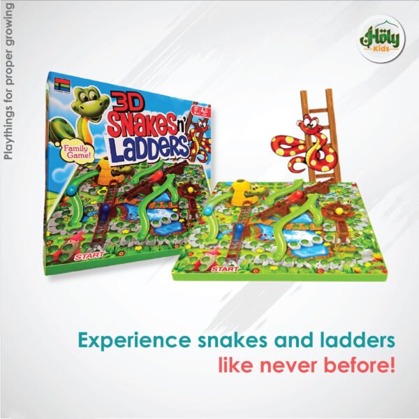 3D Snakes n’ Ladders